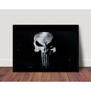 Ver imagem 1 de Quadro Poster com Moldura Caveira Justiceiro Punisher P904