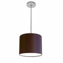 Ver imagem 1 de Lustre Luminária Pendente Vivare Free Lux Pe-4105cz Cúpula em Tecido 20x22cm