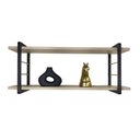 Ver imagem 3 de Nicho Aéreo Nix Grande 90 Cm Pinus com Preto