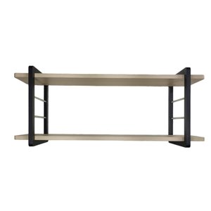 Nicho Aéreo Nix Grande 90 Cm Pinus com Preto