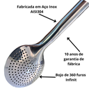 Ver imagem 2 de Bomba para Chimarrão Purinox Infinit Inox Garantia 10 Anos