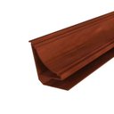 Ver imagem 2 de Acabamento Pvc Meia Cana 6,00m Mogno - 529 - Bariri Bariri Pvc Ltda