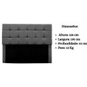 Ver mais imagens de Cabeceira Cama Box Estofada King 195 Cm Gabriela Suede:cinza