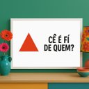 Ver imagem 1 de Quadro Mineirês - Cê É Fí de Quem 24x18cm - com Vidro:moldura Branca