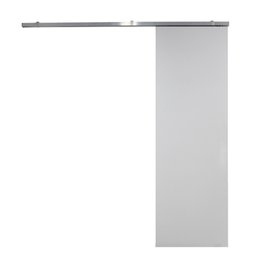 Porta de Correr Branco Prime 210x70 com Kit Aluminio - 3