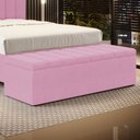 Ver imagem 1 de Calçadeira Baú Navi 160 para Cama Queen Z-009 Sued Rosê Aradecor