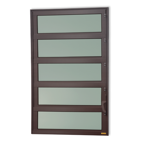 Basculante Alumínio 100 x 60 Elite V.Boreal Marrom Corten Brimak