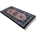 Ver imagem 3 de Tapete feito a Mão Decorativo para Quarto e Sala Rosa - 70x138cm