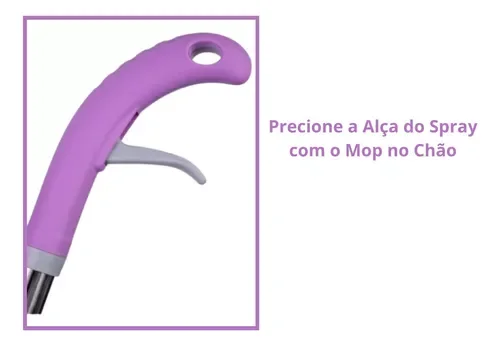 Mop Spray com Reservatório de Gatilho Bompack - 4