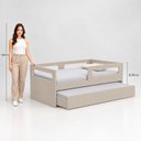 Ver imagem 4 de Bicama Lilo com Grades Removíveis - Cama + Auxiliar Areia