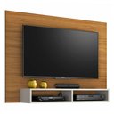 Ver imagem 2 de Painel para Tv até 49 Polegadas Nuevo Off White/freijó Trend - Pnr Móveis