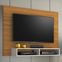 Ver imagem 1 de Painel para Tv até 49 Polegadas Nuevo Off White/freijó Trend - Pnr Móveis