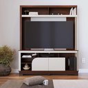 Ver imagem 2 de Estante Home Theater Ambiente Belaya Nogueira Real Off White Matte - Colibri