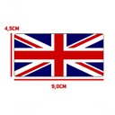 Ver imagem 4 de Adesivo Resinado Bandeira Land Rover Reino Unido Inglaterra Vermelho