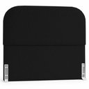 Ver imagem 4 de Cabeceira Cama Box Queen 1,60m Orgânica Luma Boucle Preto