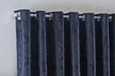 Ver imagem 3 de Cortina Jacquard Luxo em Tecido Semi Blackout Sala 4,00x2,80:preto