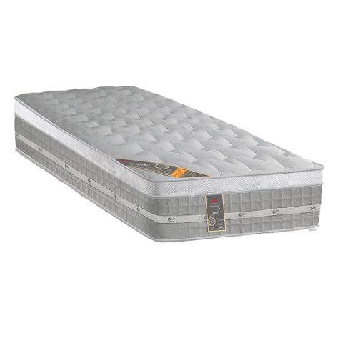 Colchão Solteiro Castor Molas Ensacadas Visco Gel Pocket Premium Euro Pillow (78x188x32) - 