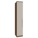 Ver imagem 1 de Guarda Roupa Modulado 01 Porta 43cm com 234cm Altura Setiba - Jequitibá/Palha