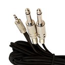 Ver imagem 6 de Cabo P2 Estéreo para 2 P10 Mono - 25 Metros