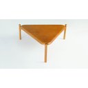 Ver imagem 1 de Mesa de Centro Triangular Arya Amêndoa - Jowanel