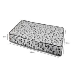 Colchão Casal Bello Box 138 Nápoles - 100% Espuma - D33 Branco 14x138x188 - 7