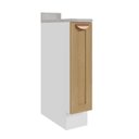 Ver imagem 2 de Balcão Porta Tempero Planejado 20cm com Tampo Arizona CabeCasa MadeiraOriginals Marrom/Figueira/Branco