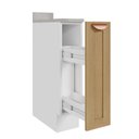 Ver imagem 7 de Balcão Porta Tempero Planejado 20cm com Tampo Arizona CabeCasa MadeiraOriginals Marrom/Figueira/Branco