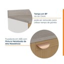 Ver imagem 5 de Balcão Porta Tempero 20cm com Tampo Arizona CabeCasa MadeiraOriginals