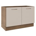 Ver imagem 1 de Balcão Gabinete de Pia 2 Portas Rustic/crema Agata Madesa