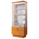 Ver imagem 6 de Buffet Aparador Sinfonia e Cristaleira Aruan H01 Off/cinamomo - Mpozenato