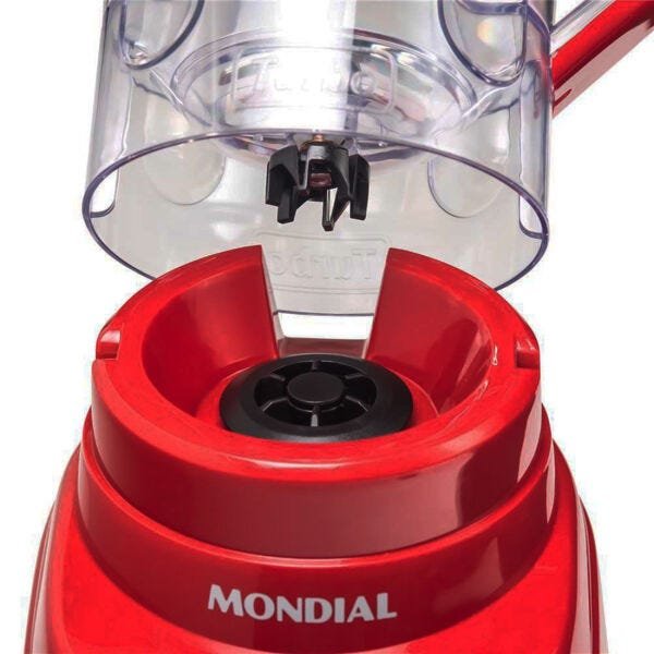 Conjunto Especial Mondial KT-105-R (Espremedor + Batedeira + Liquidificador) - Vermelho 127V - 3