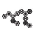 Ver imagem 1 de Kit Cobogó 12 peças 30x26cm Madeira MDF Parede