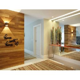 Home Sweet Home 50x40Cm Em Madeira Mdf Aplique de Parede - 2