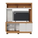 Ver imagem 4 de Estante para Sala Tv até 50 Pol 160x188cm Valença Freijó Off White