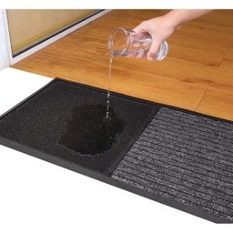 Tapete Sanitizante Preto 2 em 1 70cmx100cm Kapazi - 2