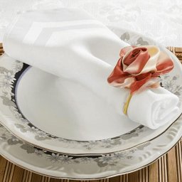Guardanapo de Tecido Karsten Gourmet 51x51 BRANCO - 2