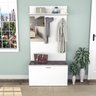 Armário Hall De Entrada Appunto Branco - 3