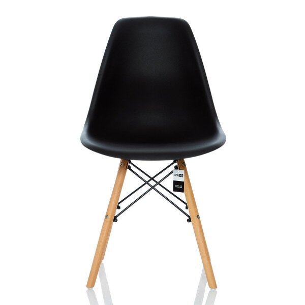 Kit 6 Cadeiras Charles Eames Eiffel Dsw - Preta - Kza Bela - 3