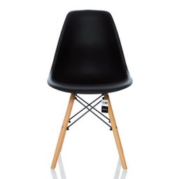 Kit 6 Cadeiras Charles Eames Eiffel Dsw - Preta - Kza Bela - 3