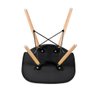 Kit 6 Cadeiras Charles Eames Eiffel Dsw - Preta - Kza Bela - 5