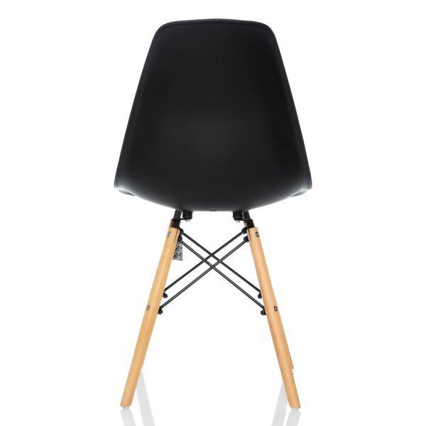 Kit 6 Cadeiras Charles Eames Eiffel Dsw - Preta - Kza Bela - 4
