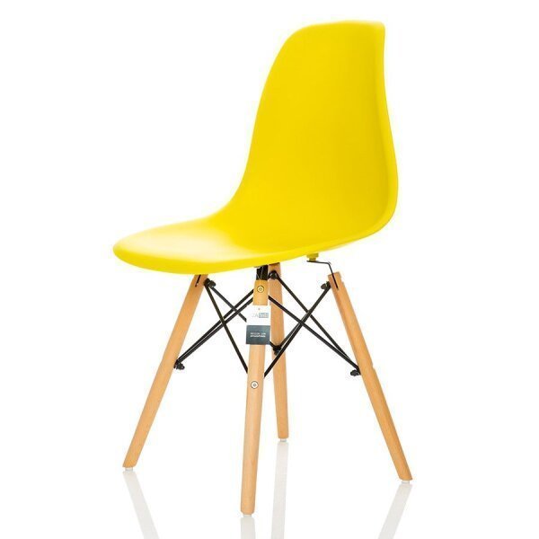 Kit 2 Cadeiras Charles Eames Dsw - Amarela - Kzabela - 2