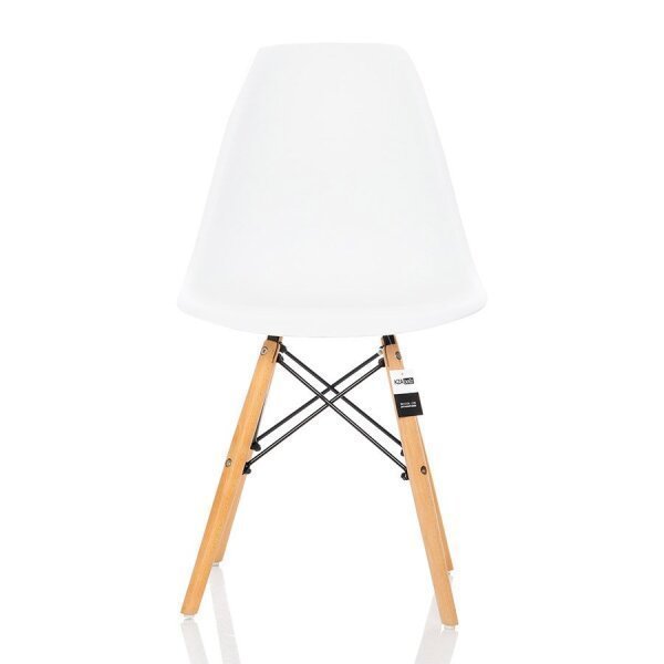 Kit 6 Cadeiras Charles Eames Eiffel Dsw - Branca - Kza Bela - 3