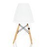Kit 6 Cadeiras Charles Eames Eiffel Dsw - Branca - Kza Bela - 3