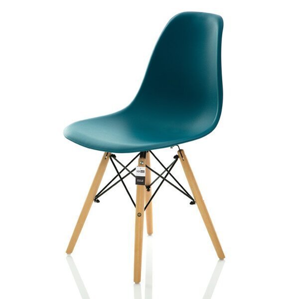 Kit 2 Cadeiras Charles Eames Dsw - Azul Escuro - Kzabela - 2