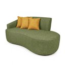 Ver imagem 2 de Sofá 2 Lugares Orgânico 140cm Morgan Napoli Impermeável Verde/amarelo D03 - D'rossi