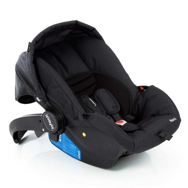 Carrinho de bebê Travel System Collina Trio Black Infanti + bebê conforto + Base - 13