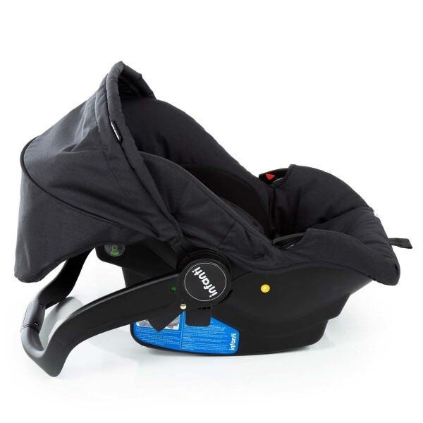 Carrinho de bebê Travel System Collina Trio Black Infanti + bebê conforto + Base - 11