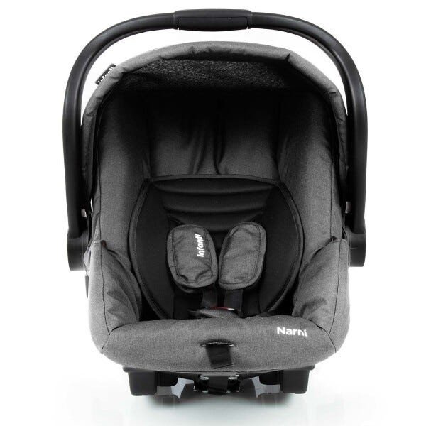 Carrinho de bebê Travel System Collina Trio Grey Infanti + bebê conforto + Base - 7