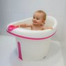 Banheira Ofurô Infantil com Assento Bubbles Pink De 1 a 3 Anos - Safety - 9